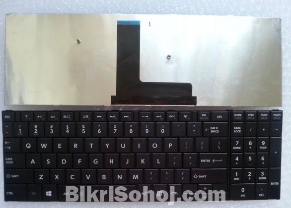 Toshiba Satellite C50 Laptop Black Keyboard